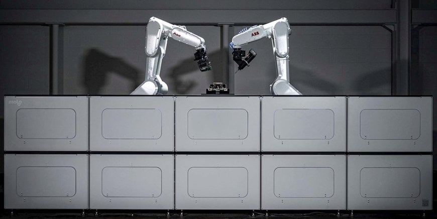 ABB Robotics and Molg tackle data center e-waste with robotic microfactories